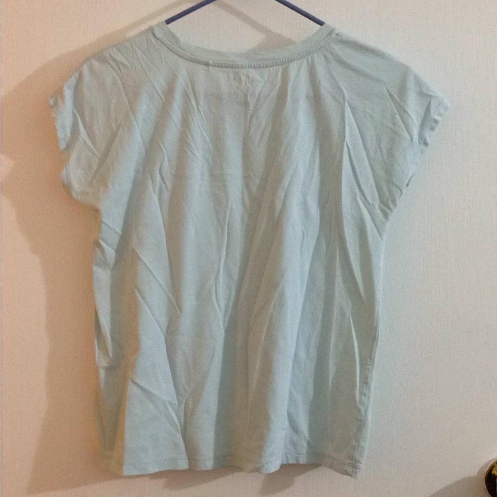Uniqlo women's light blue tee size XS - Picture 2 of 5